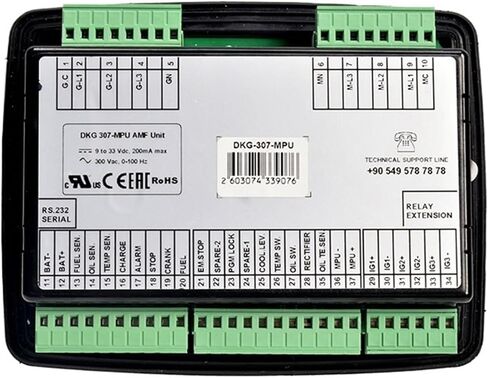 D300MK3 DKG517 مجموعة مولدات الديزل تحكم DKG307-MPU (DKG517 الأصلي) in Saudi Arabia