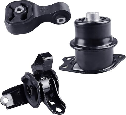 Engine Motor Mounts Set - Compatible with 2007 2008 Honda Fit L4 1.5L Manual Transmission, Replace# A4541 AM500 A4552 A4538, Set of 4 in Saudi Arabia