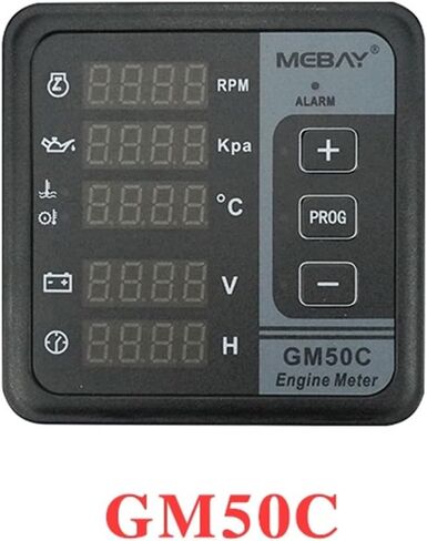 ملحقات محرك الديزل GM50C EFI وحدة تحكم المحرك شاشة ديجيتال متعددة الوظائف مراقب المحرك in Saudi Arabia