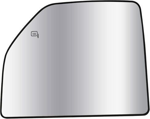 استبدال زجاج مرآة السحب الجانبي للركاب FL3Z17K707F مناسب لشاحنة Ford F150 2015-2020 F250 F350 F450 F550 Super Duty Truck 2017-2019، زجاج مرآة ساخن يمين in Saudi Arabia