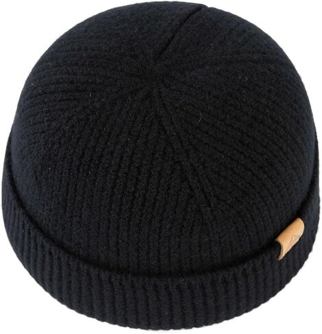 قبعة TOP-EX PolarWool™ 100% من صوف ميرينو لصياد السمك | قبعة بحار قصيرة دافئة بطبقة واحدة ناعمة للرجال والنساء in Kuwait