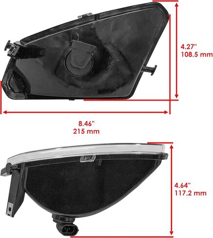 Caltric Left And Right Headlight with Bulb Compatible with Polaris Sportsman 450 4X4 2006-2007 in Saudi Arabia