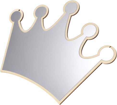 Zerodeko Small Hanging Mirror Decor Acrylic Wall Sticker for Boys and Girls Mirror Dorm in Saudi Arabia