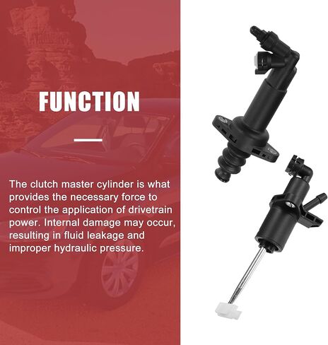 ACROPIX Clutch Master Cylinder Slave Cylinder 1J0-721-261-N 1J1-721-388-G Fit for Volkswagen Jetta/for Volkswagen Beetle - Pack of 2 Black in Saudi Arabia