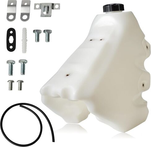 Fuel Tank White For Suzuki DRZ400 E/S/SM 2000-2017 & Kawasaki KLX400R/SR 2003-2004, 3.2 Gal Plastic Gas Tank in Saudi Arabia
