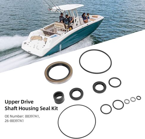 Upper Driveshaft Housing Seal Tool Kit OE Number 88397A1, 26-88397A1 Metal Alloy Enhanced Performance Replacement for Mercruiser Stern Drive Alpha One Gen II in Saudi Arabia