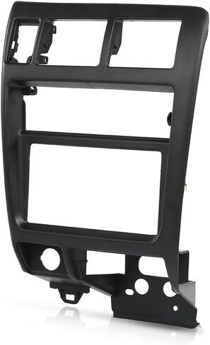CROSSDESIGN Center Dash Climate Control Radio Bezel Trim Black Compatible with Toyota Tacoma 1998-2004 in Saudi Arabia