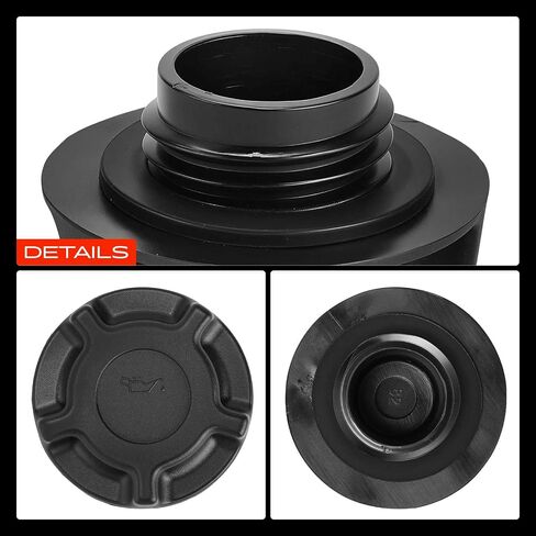 A-Premium Engine Oil Filler Cap Oil Cap Compatible with Hyundai Elantra, Sonata, Santa Fe, Accent, Tucson & Kia Soul, Optima, Sorento, Forte, Sportage, Rio, Sedona & Genesis & Mazda & Ford & Mercury in Saudi Arabia