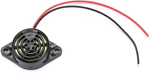 SFM-27 3-24V 12V 95DB صفارة نشطة عالية ديسيبل صفارة إلكترونية إنذار متقطع / مستمر (أبيض مستمر-01) in Saudi Arabia
