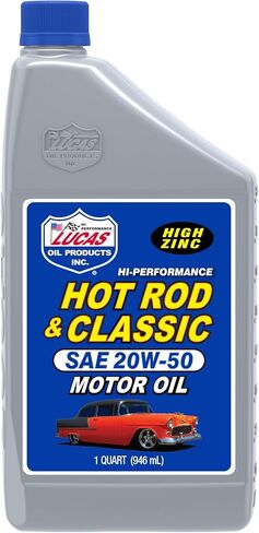 Lucas Oil 10679 Hot Rod & Classic Car SAE 10W-30 Motor Oil - 5 Quart (Pack of 3) in Saudi Arabia