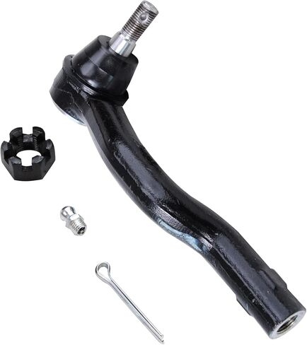محور ديترويت - مجموعة قضبان الربط الأمامية لـ 2004-2015 Nissan Titan، 2005-2019 Armada، INFINITI QX56 QX80، 4 نهايات قضبان ربط داخلية وخارجية، 2 قطع غيار للأحذية in Kuwait