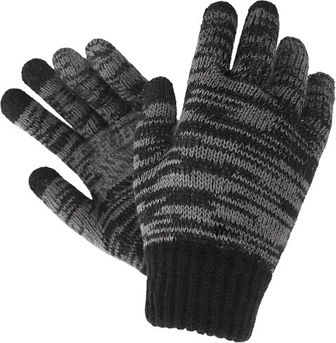 Kid Knit Hat Scarf Glove Set Girls Boys Winter Warm Beanie Cap Snood Neck Warmer Mitten Thermal Set for Age 4-10 Years in Saudi Arabia