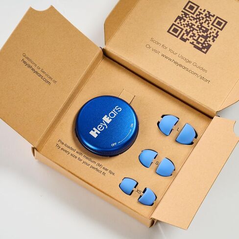 Ultra Soft Ear Plugs for Sleeping, Noise Sensitivity, Passive Noise Reduction 26dB, Most Comfortable Noise Cancelling Earplugs, Certified Hearing Protection, 8 Ear Tips - Blue in Saudi Arabia