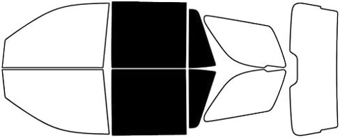 Rvinyl Window Tint Kit Compatible with GMC Yukon 2021-2025 - Complete Precut Kit - 20% in Saudi Arabia