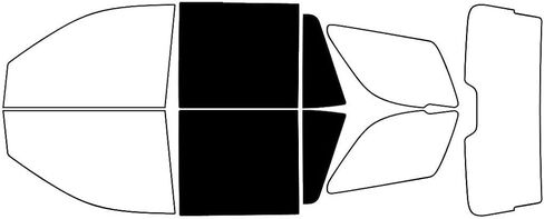 Rvinyl Window Tint Kit Compatible with GMC Yukon 2021-2025 - Complete Precut Kit - 20% in Saudi Arabia