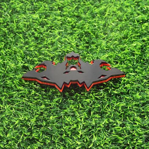 1x Wolf Emblems 3D Tailgate Side Badges Logo Fit for Tsla Cybertruck Car Truck Motorcycles (Redline) in Saudi Arabia