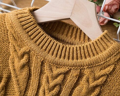 NNJXD Girls Long Sleeve Autumn Winter Knit Sweater Christmas Dress Casual Wear in Saudi Arabia