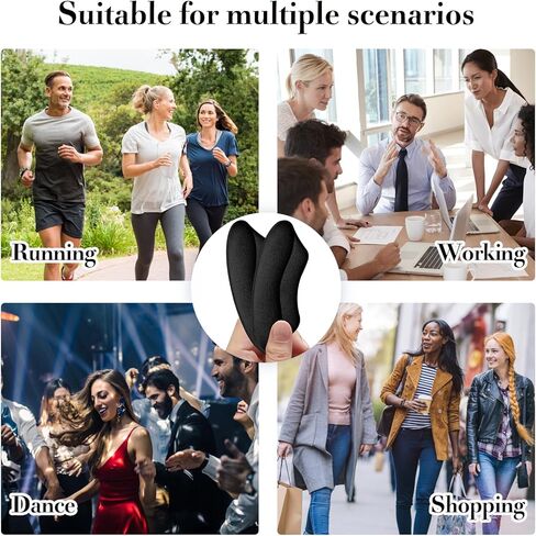 4 Pairs High Heels Cushion Pads Inserts, Self-Adhesive Heel Grips for Ladies Shoes Too Big Prevent Slipping Blister, Anti-Slip Sport Shoes Pad for Loose Shoes Women Men Shoes Protectors in Saudi Arabia
