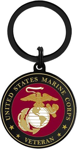 USMC Veteran Gifts, Marine Corps Veteran Keychain for Men Women Birthday Christmas Valentines Day Easter Gifts in Saudi Arabia