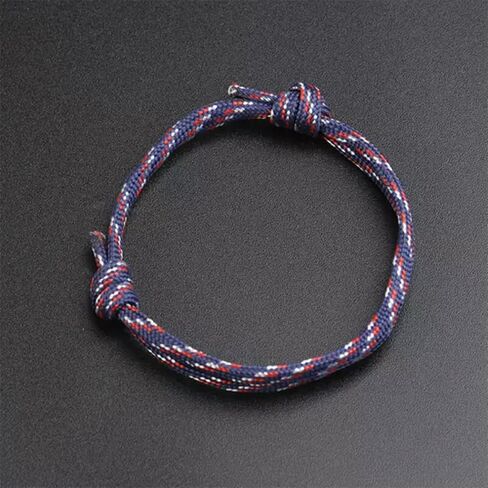 Nautical Braided Rope Surfer Bracelets Handmade Adjustable Rope Bracelet Gift-A11 in Saudi Arabia