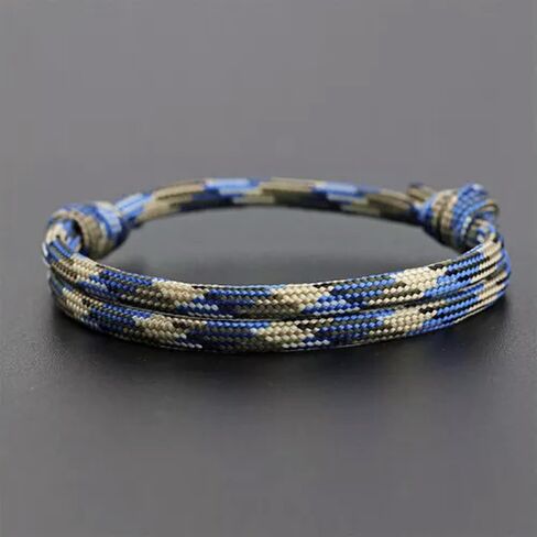 Nautical Braided Rope Surfer Bracelets Handmade Adjustable Rope Bracelet Gift-A11 in Saudi Arabia