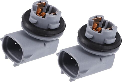 ACROPIX Car Rear Bumper License Plate Light Bulb Socket Connector 90075-60005 for Toyota Tacoma Tundra 2006-2007 (Set of 2) Car Parts in Saudi Arabia