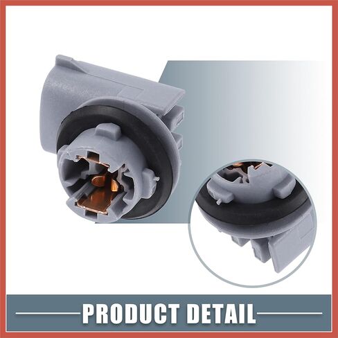 ACROPIX Car Rear Bumper License Plate Light Bulb Socket Connector 90075-60005 for Toyota Tacoma Tundra 2006-2007 (Set of 2) Car Parts in Saudi Arabia