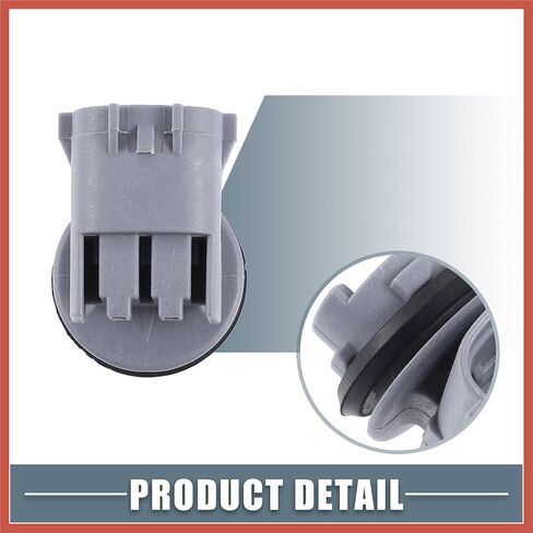 ACROPIX Car Rear Bumper License Plate Light Bulb Socket Connector 90075-60005 for Toyota Tacoma Tundra 2006-2007 (Set of 2) Car Parts in Saudi Arabia