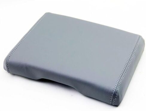 Center Console Lid Armrest Leather Cover Bench Gray for Ford for F150 1997-2003 1pc for-F15-9703 (Cover Solely, No Hardware Included) in Saudi Arabia
