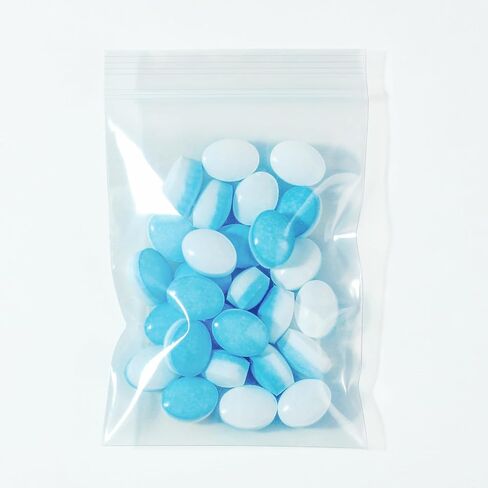 125 عبوة من أكياس حبوب الدواء 6 مل 3 × 2.75 بوصة، منظم أدوية للسفر خالٍ من مادة BPA، منظم حبوب منع الحمل متعدد الأغراض وصغير الحجم وشفاف، حقيبة حبوب للمحفظة، جيوب حبوب الدواء للأدوية والتخزين والتعبئة والسفر in Kuwait