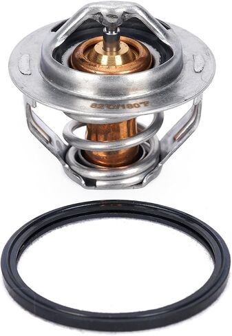 MOCA Coolant Thermostat Compatible with 07-09 for Pontiac Solstice 2.0L, 07-10 for Saturn Vue 2.4L, 10-17 for Chevrolet Equinox 2.4L, 11-17 for Buick Regal 2.4L in Saudi Arabia