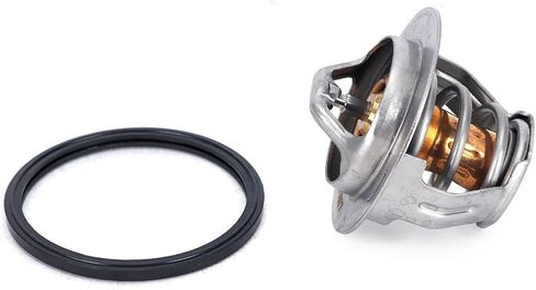 MOCA Coolant Thermostat Compatible with 07-09 for Pontiac Solstice 2.0L, 07-10 for Saturn Vue 2.4L, 10-17 for Chevrolet Equinox 2.4L, 11-17 for Buick Regal 2.4L in Saudi Arabia