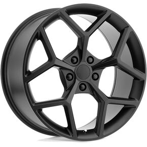 عجلة PR126 باللون الأسود غير اللامع مع ألومنيوم (20 × 10 بوصة /5 × 120 مم، إزاحة 23 مم) in Kuwait