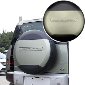 Pangea Green Spare Rear Tire Tyre Cover Plastic Portecor Fits for Defender 110 90 130 2020 2021 2022 2023 2024 in Saudi Arabia