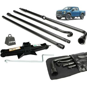 مجموعة أدوات الإطارات الاحتياطية من Jack مناسبة لـ 2005 2006 2008 2010 2011 2012 2013 2014 Ford F-150، جاك مقص 2 طن رافعة رفع شديدة التحمل ومجموعة أدوات مفتاح ربط الإطارات الاحتياطية أداة إصلاح الإطارات البديلة in Saudi Arabia