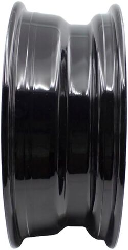 2 PACK Black 15x6 Tralier Rim Wheel 6 Lug Holes On 5.5 6x5.5 15 inch 15 X 6 X 5.5 Bolt Circle Steel Equipment Trailer Rim Wheel in Saudi Arabia