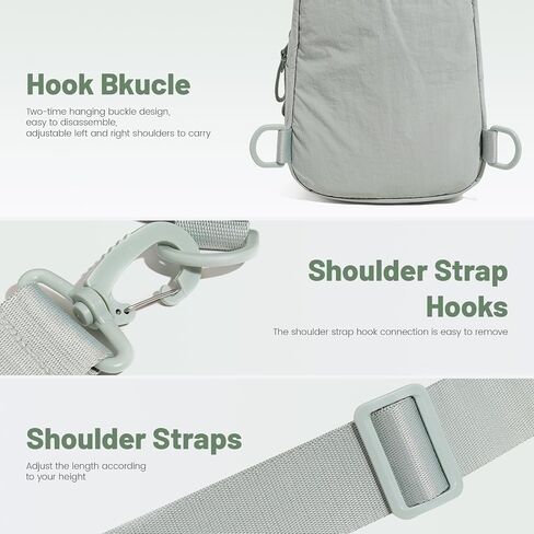 mygreen Sling Bag for Women, Sling Backpack Crossbody Bag Convertible, Small Backpack Hiking Daypacks Water-resistant, Travel Shoulder Bag Chest Bag for College Purple in Saudi Arabia