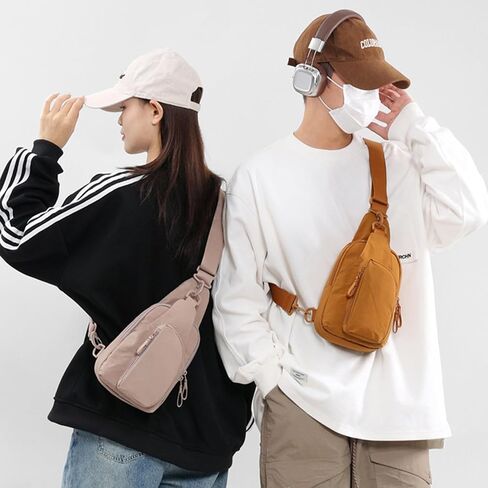 mygreen Sling Bag for Women, Sling Backpack Crossbody Bag Convertible, Small Backpack Hiking Daypacks Water-resistant, Travel Shoulder Bag Chest Bag for College Purple in Saudi Arabia