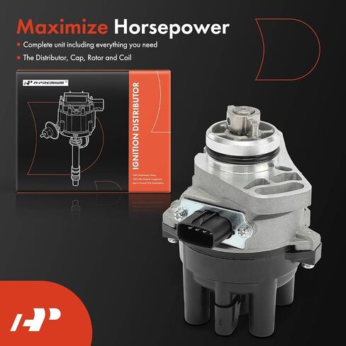 A-Premium Ignition Distributor with Cap and Rotor Compatible with Ford Escort 1991-1996 1.8L & Mazda Protege 1990-1994 & Mercury Tracer 1991-1996 1.8L in Saudi Arabia