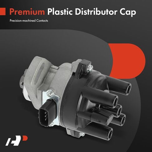 A-Premium Ignition Distributor with Cap and Rotor Compatible with Ford Escort 1991-1996 1.8L & Mazda Protege 1990-1994 & Mercury Tracer 1991-1996 1.8L in Saudi Arabia