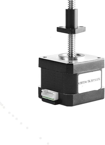 NEMA17 17HS3401-T6.35 British Trapezoidal Screw Motor Lifting Motor 24V High Torque High-Speed 1Pcs(17HS6401-T6.35_3.175MM) in Saudi Arabia