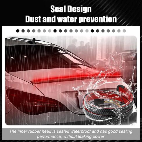 Car Taillight Turn Signal Strip Light, 47.24 in, 51.18 in, High Brightness, Red (47.24in) in Saudi Arabia
