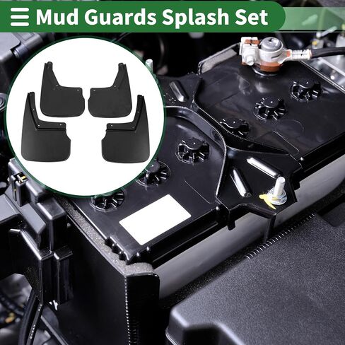 واقيات الطين من Motoforti واقيات الطين لسيارة شيفروليه سوبربان/تاهو 2015-2019 مع ملحقات التركيب in Saudi Arabia