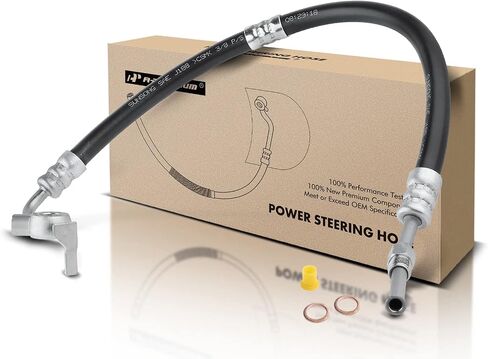 مجموعة خرطوم خط الضغط لخرطوم التوجيه الممتاز A-Premium متوافقة مع Toyota Tacoma 1997-2000 Hilux 2010 L4 2.7L in Saudi Arabia