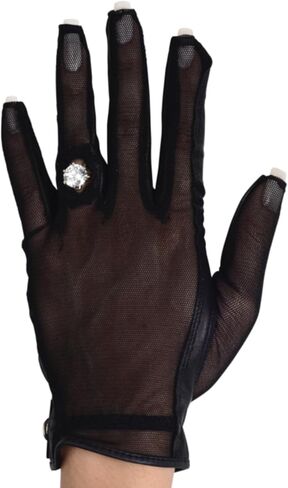 Solar Nail and Ring Glove, Black in Kuwait