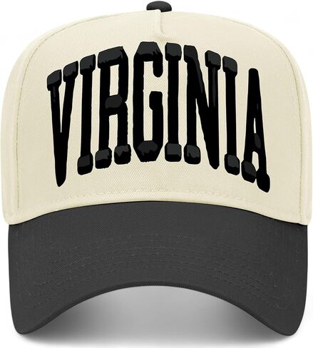 Virginia Collegiate Vintage Trucker Hat | VA | Premium Adjustable Snapback Baseball Hat for Men & Women in Saudi Arabia