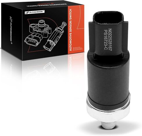 A-Premium Engine Oil Pressure Switch [2 Pins] Compatible with Jeep Grand Cherokee 1998, Wrangler 1998, Cherokee, TJ & Dodge Ram 1500, Ram 2500, Ram 3500, Durango, Dakota, B1500, B2500, B3500 in Saudi Arabia