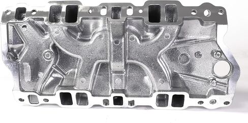 2101 2001 Performer RPM Intake Manifold Aluminum Dual Plane Compatible with Chevy Small Block SBC 262 265 267 283 302 305 307 327 350 400 V8 Engines in Kuwait