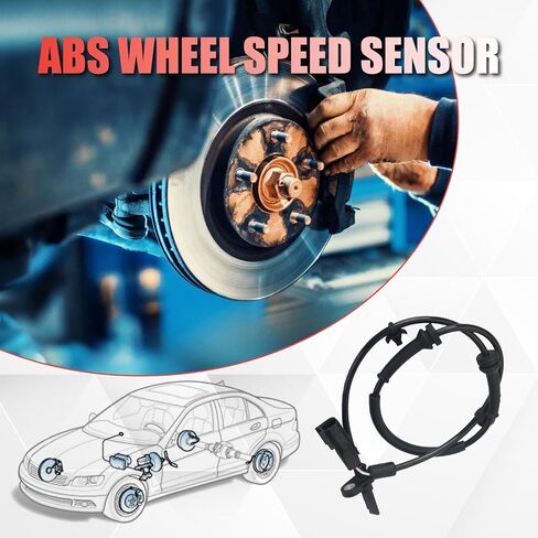 ALS2058 مستشعر سرعة العجلات الأمامية ABS متوافق مع مازدا 2 2011 2012 2013 2014 1.5L L4 in Saudi Arabia