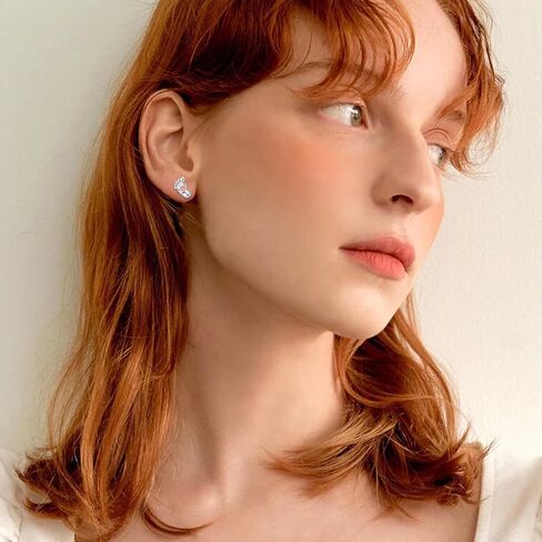 Mushroom Earrings for Women 925 Sterling Silver Blue Opal Mushroom Stud Earring Jewelry Gifts Birthday in Kuwait